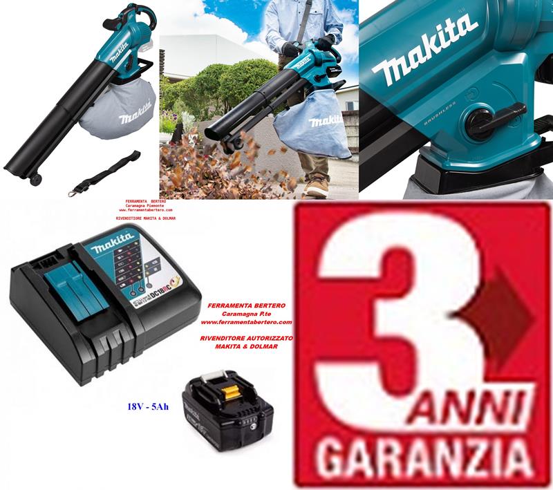 DUB187 MAKITA ASPIRATORE SOFFIATORE